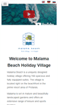 Mobile Screenshot of malamaholidayvillage.com